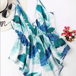 Zaful Shorts Romper Sz XL